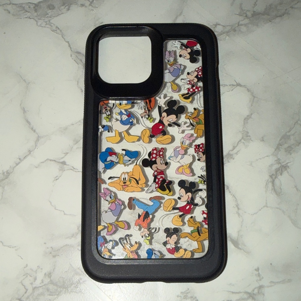 Disney Character iPhone 12 Pro Max Case - Black